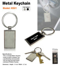 Premium Keychain | Metal Keychain Square Shape - Premium