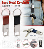 Industrial High-Glow Rose-Wooden Metal Hybrid | Metal Keychain