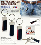 Industrial High-Glow Multi-Color Metal Keychain | Metal Keychain