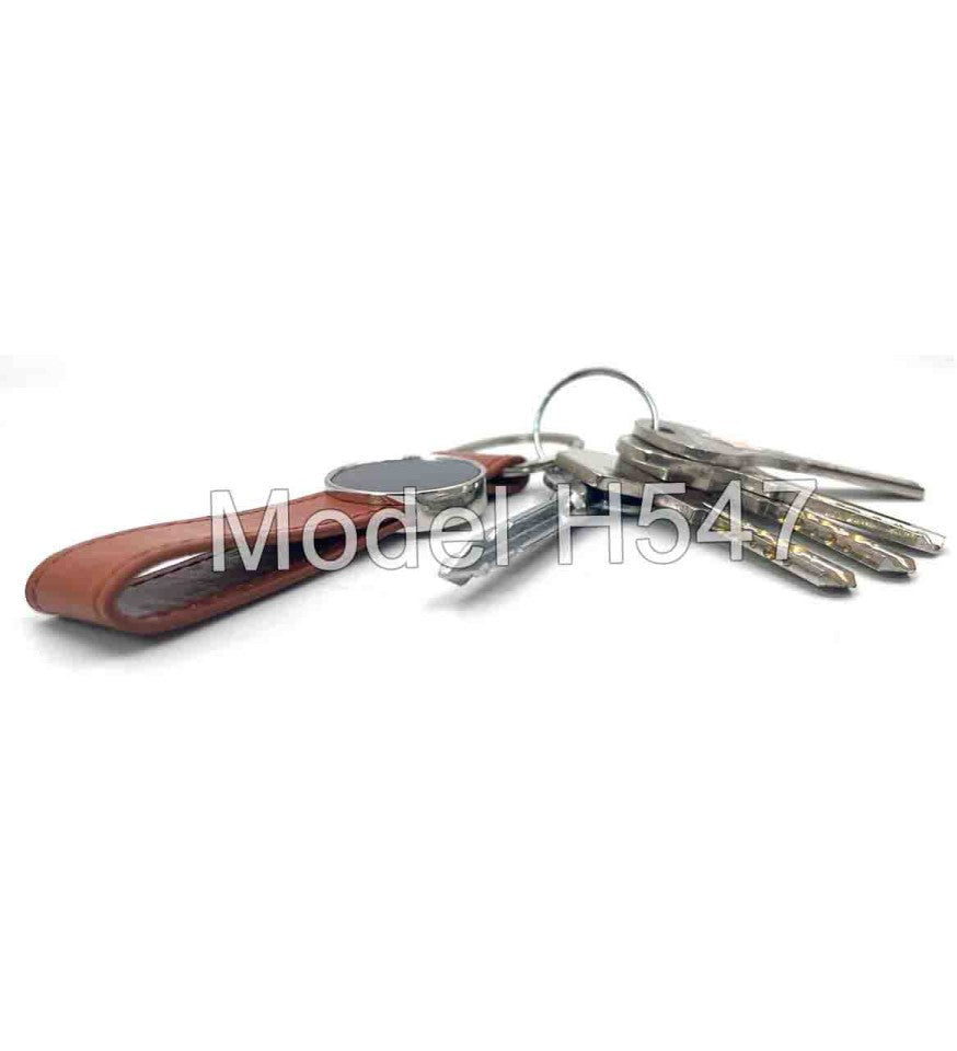 Industrial Globe-Shape Artisanal Wooden Hybrid | Metal Keychain