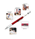 Industrial Movable Deskstick Pen with Wire | Multiple Pen