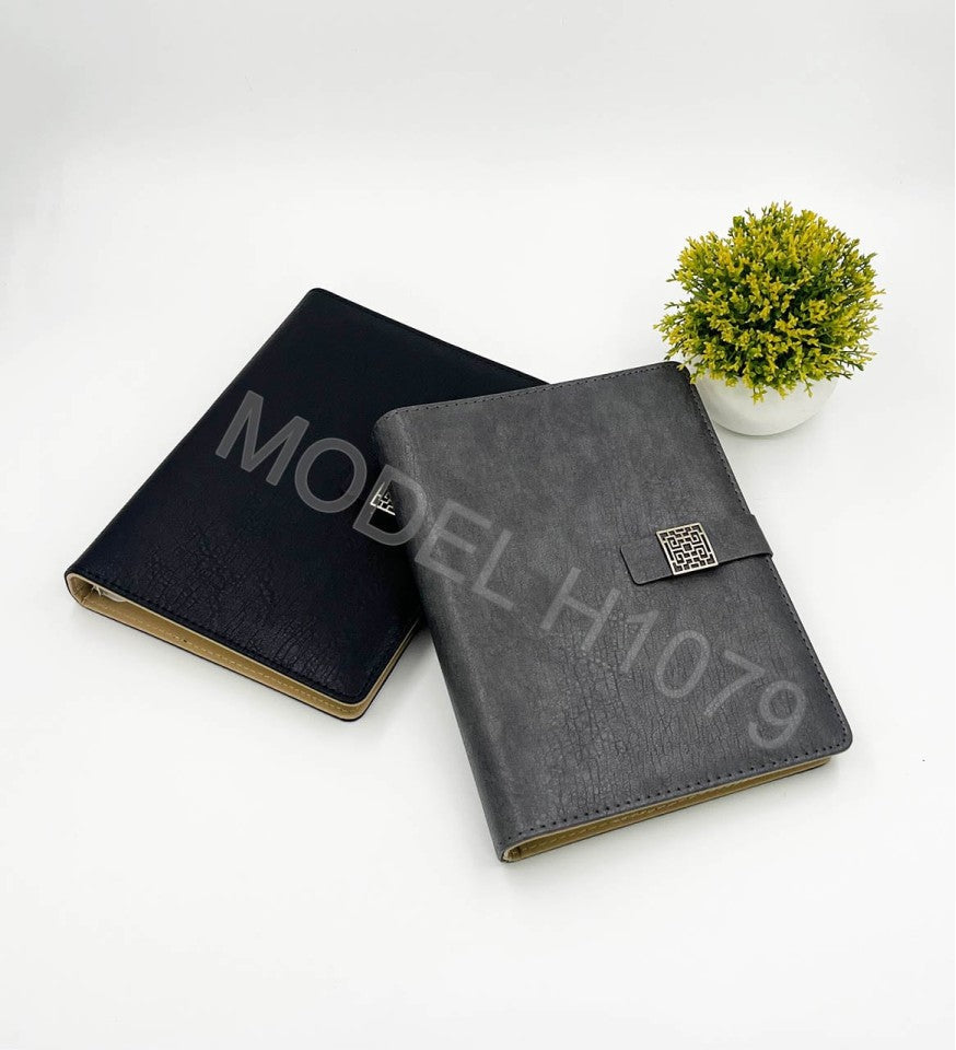 Industrial Case-Packed 100-Piece Red PU Notebook | Diary