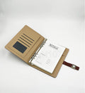 Industrial Case-Packed 100-Piece Red PU Notebook | Diary