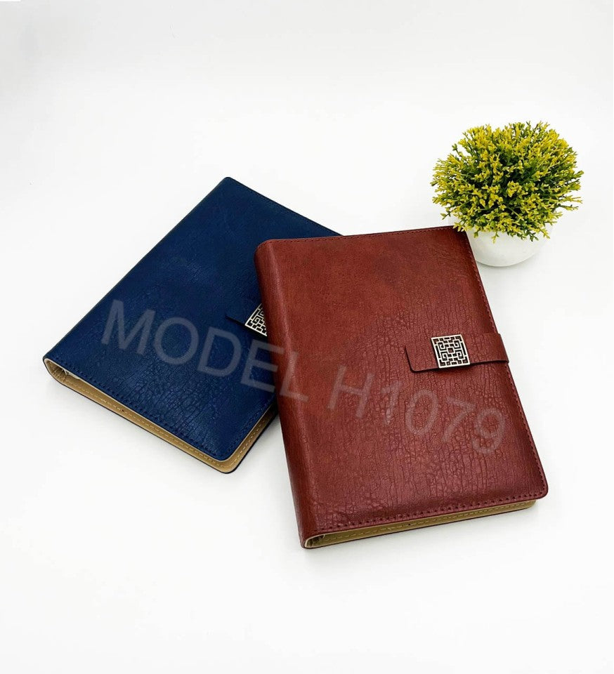 Industrial Case-Packed 100-Piece Red PU Notebook | Diary