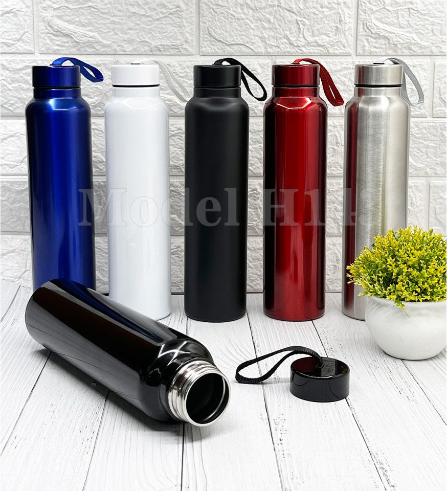 Minimal Pastel Sports Steel Sipper Water Bottle | Water Bottle