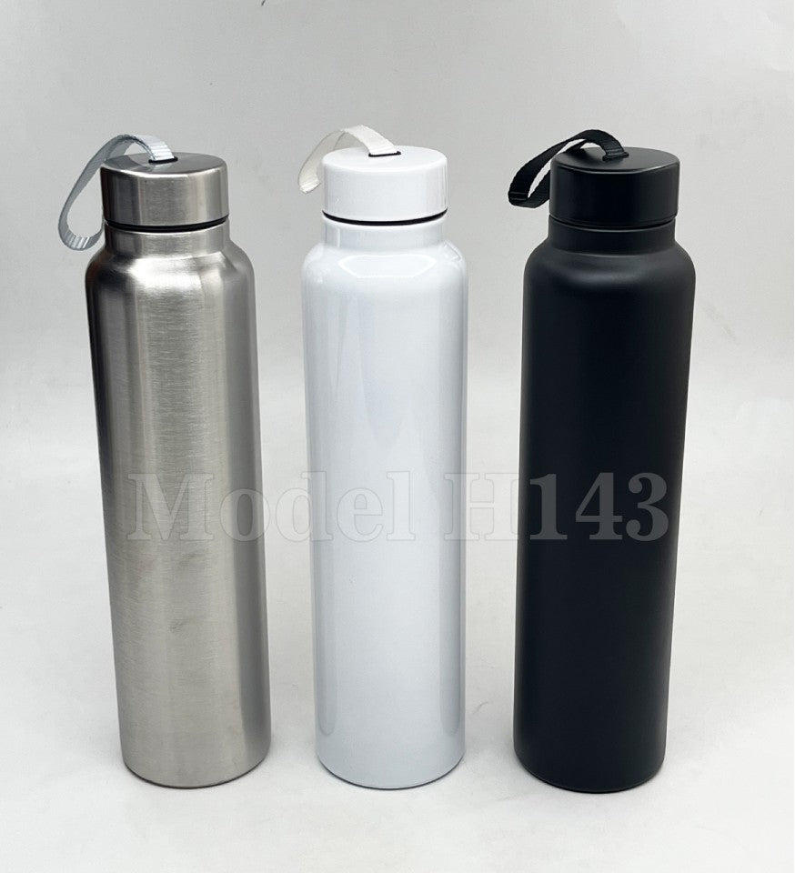 Minimal Pastel Sports Steel Sipper Water Bottle | Water Bottle