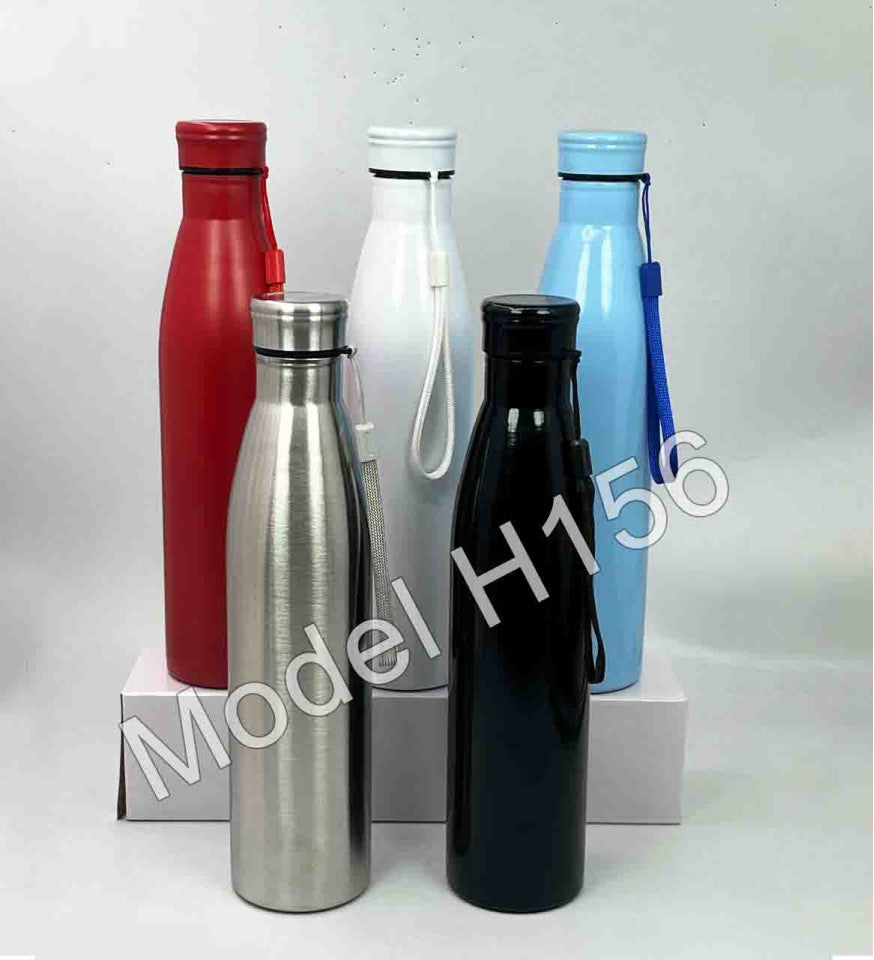 Steel Water Bottle with Multi-Color Handle | Water Bottle