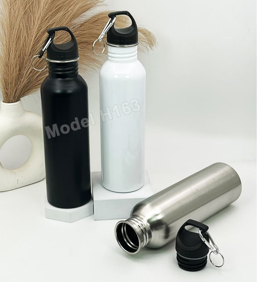 Minimal Noir SS High-Capacity Water Bottle | Water Bottle
