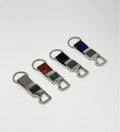 Industrial High-Glow PU-Leather Belt Keychain | Metal Keychain