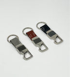 Industrial High-Glow PU-Leather Belt Keychain | Metal Keychain