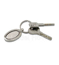 Premium Keychain | Rotating Metal Keychain - Silver - Pre...