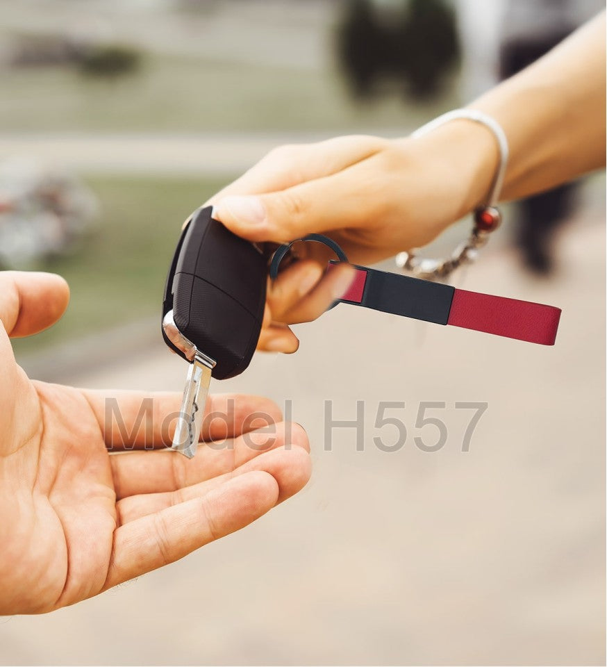 Industrial Multi-Color Home-Shape Metal Keychain | Metal Keychain