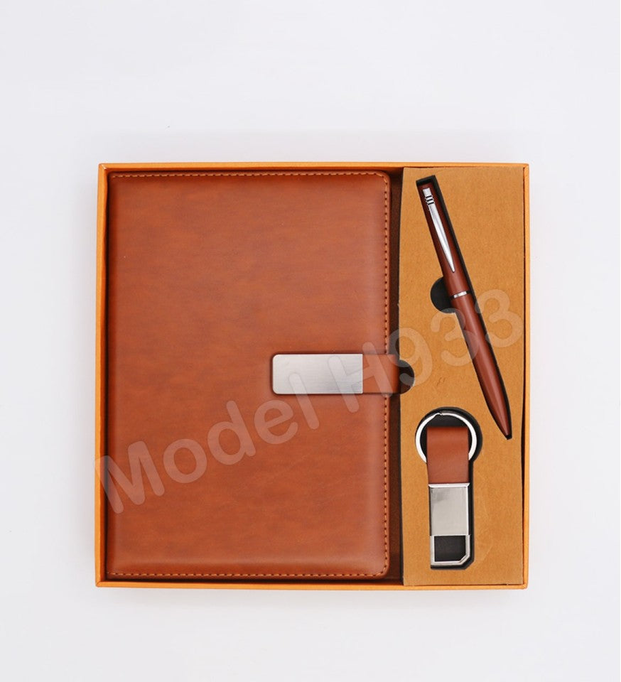 Modern PU leather 2-in-1 Signature Gift Set | Diary & Pen Set