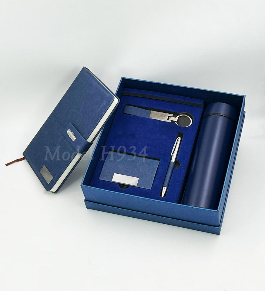 Minimal Noir 2-in-1 High-Utility Combo | Diary & Pen Set