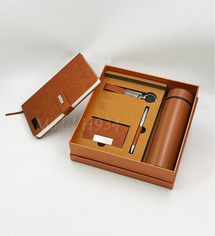 Minimal Noir 2-in-1 High-Utility Combo | Diary & Pen Set