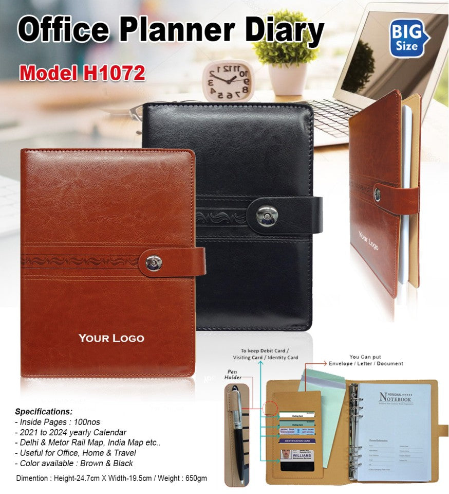 Minimal Noir A5 High-Utility Planner Series | Diary