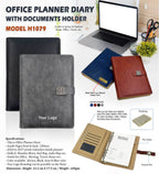 Industrial Case-Packed 100-Piece Red PU Notebook | Diary
