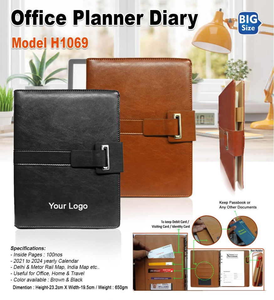 Sticky-Note Integrated A5 High-Activity Planner | Diary