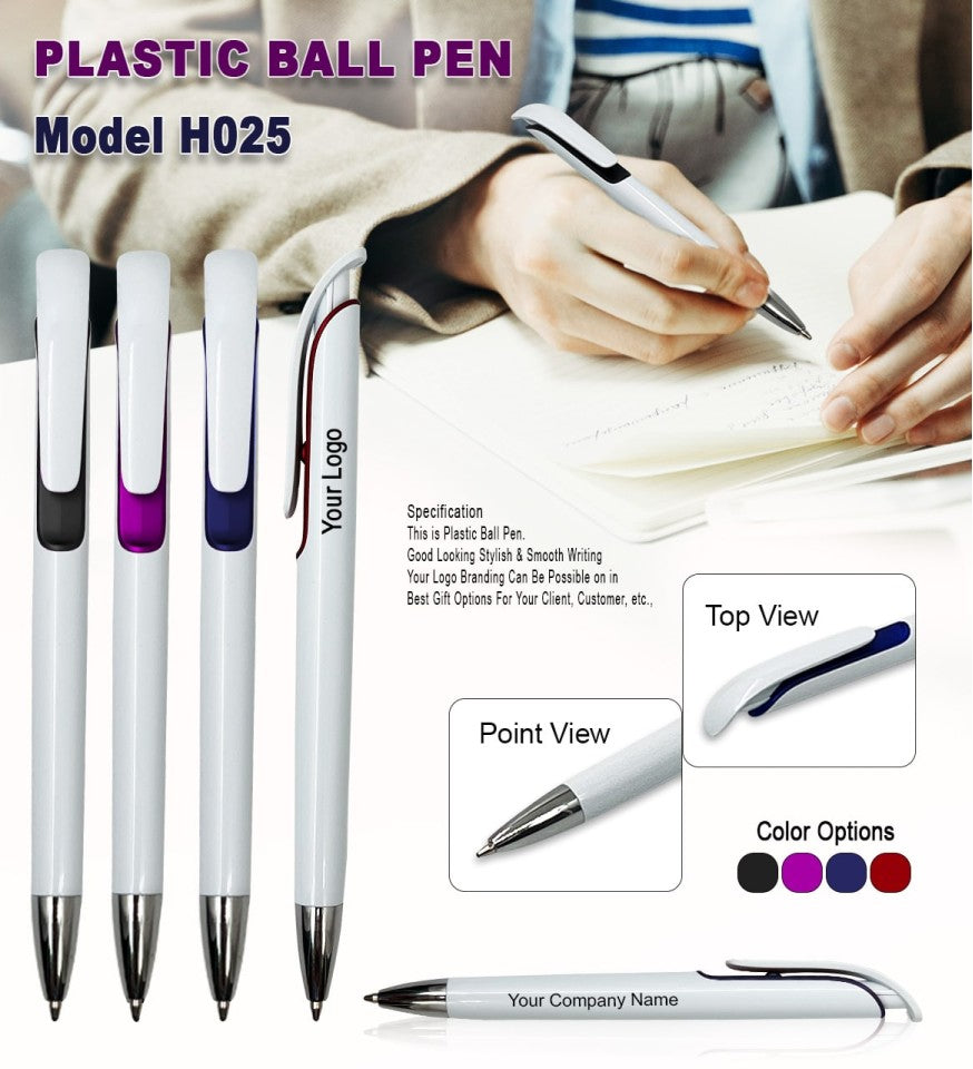 Industrial Multi-Color Matte Ball Pen | Plastic Pen