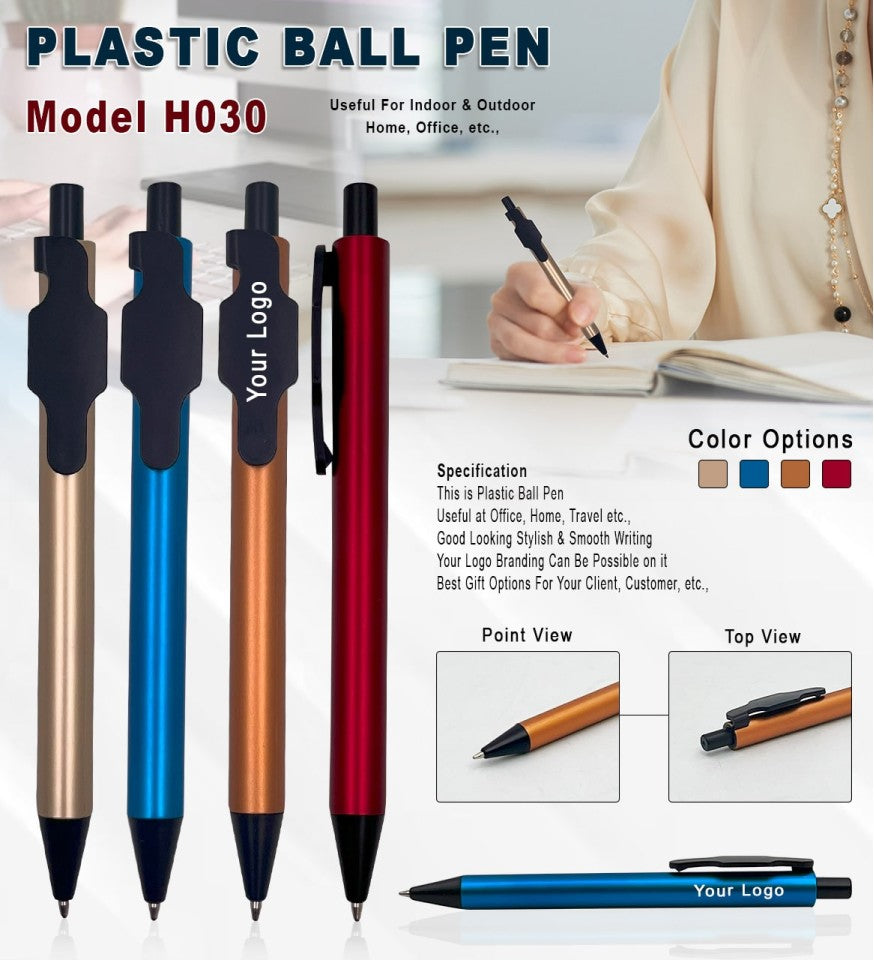 Industrial High-Impact Plastic Ball Pen | Plastic Pen