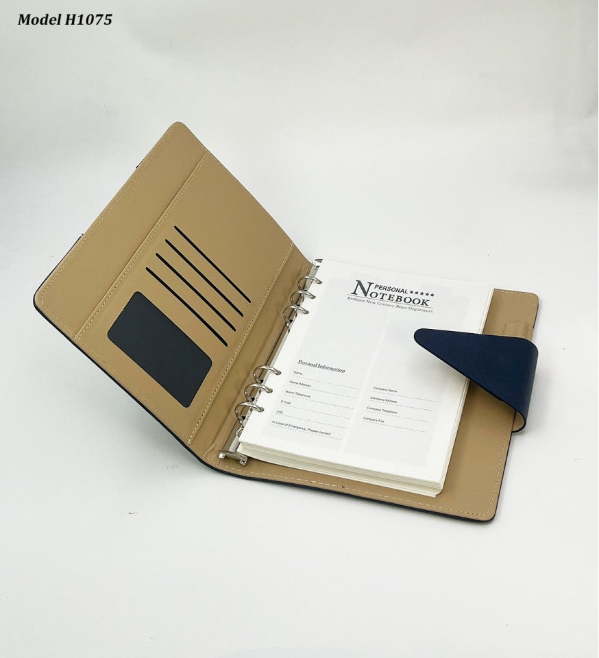 Industrial Case-Packed 50-Piece PU Notebook | Diary