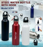 Minimal Noir SS High-Capacity Water Bottle | Water Bottle