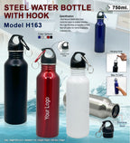 Industrial 900ml Stainless Steel Water Bottle | Water Bottle