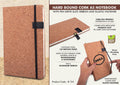Hardbound Cork Portfolio | A5 Signature Notebook & Pen Slot