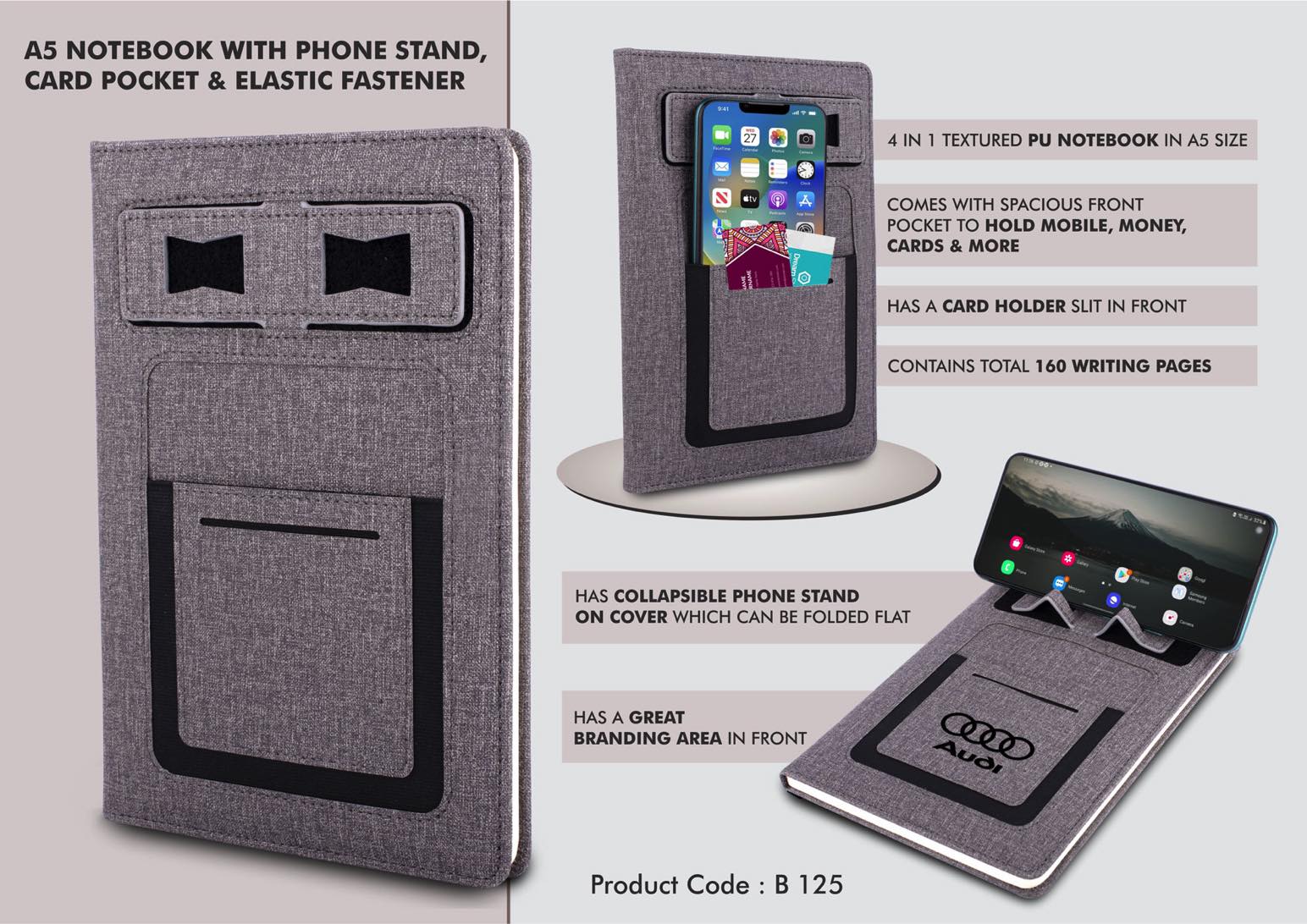 Phone Stand & Multi-Pocket Duo | A5 Signature Executive set