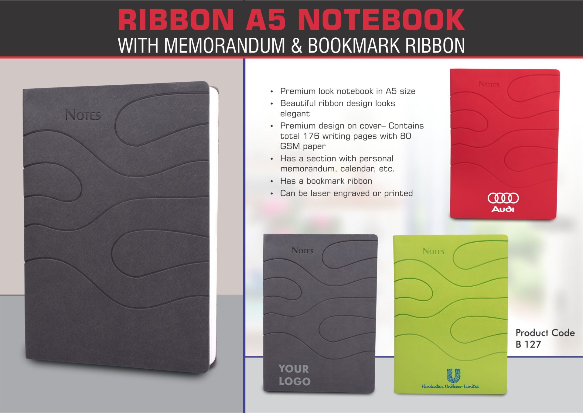 Ribbon Professional Duo | A5 Signature Portfolio Series