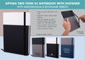 Optima Two-Tone Executive | A5 Signature Portfolio & Fastener