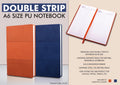Double Strip A6 Mini | Signature PU Pocket Notebook