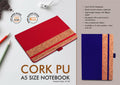 PU-Cork Professional Duo | 160-Page A5 Signature Notebook