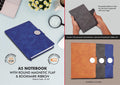 Round Magnetic Flap Duo | A5 Signature Portfolio Series