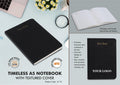 Textured Timeless Professional | Graph & Dot Grid Notebook