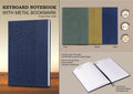 Hardbound Keyboard Excellence | Metal Bookmark Signature Set