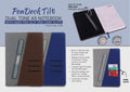 PenDeck Tilt Two-Tone Suite | A5 Notebook & Pen Slots
