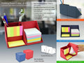 Color Folding Desk Cube | Multi-Function Memopad & Tumbler