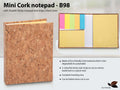 Mini Cork Hardcover Suite | Sticky Pad & Strip Trio