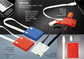 Multi-Device Snap USB Hub | Detachable 3-in-1 Charging Cable