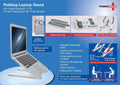8-Angle Folding Desktop Stand | Compact Anti-Skid Laptop Suite