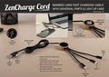 ZenCharge Cord Universal | Bamboo Fast Charging Nylon Cable