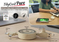 TidyCord Pure Dual-Input | Wheat Straw Retractable Fast Cable