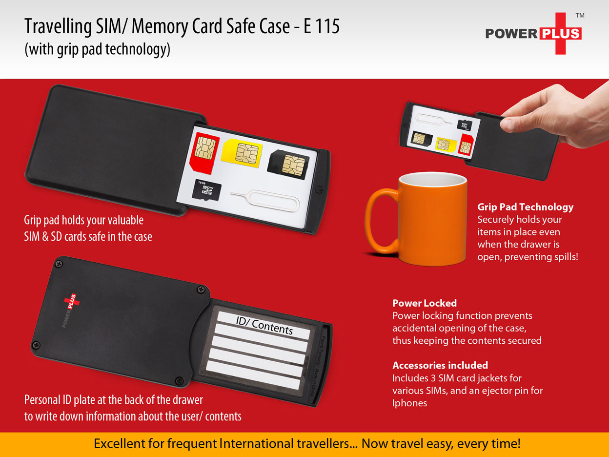 SD/SIM Card Safe Suite | Premium Travel Storage Case
