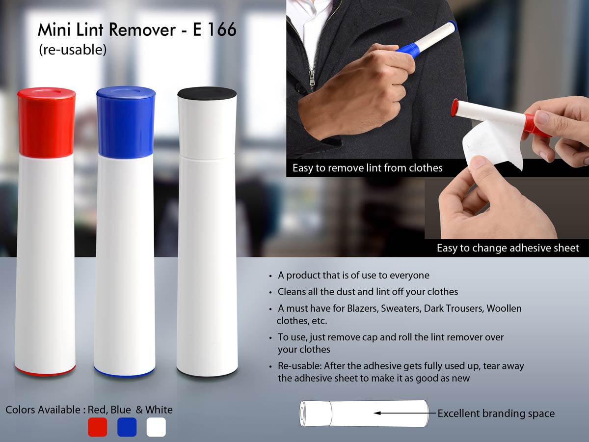 Reusable Mini Lint Remover | Essential Travel Grooming Tool