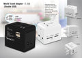 Dual-USB Global Travel Adaptor | Universal Connectivity Suite