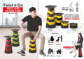 Twist-N-Go Multi-Level Suite | Folding Stool Travel Accessory