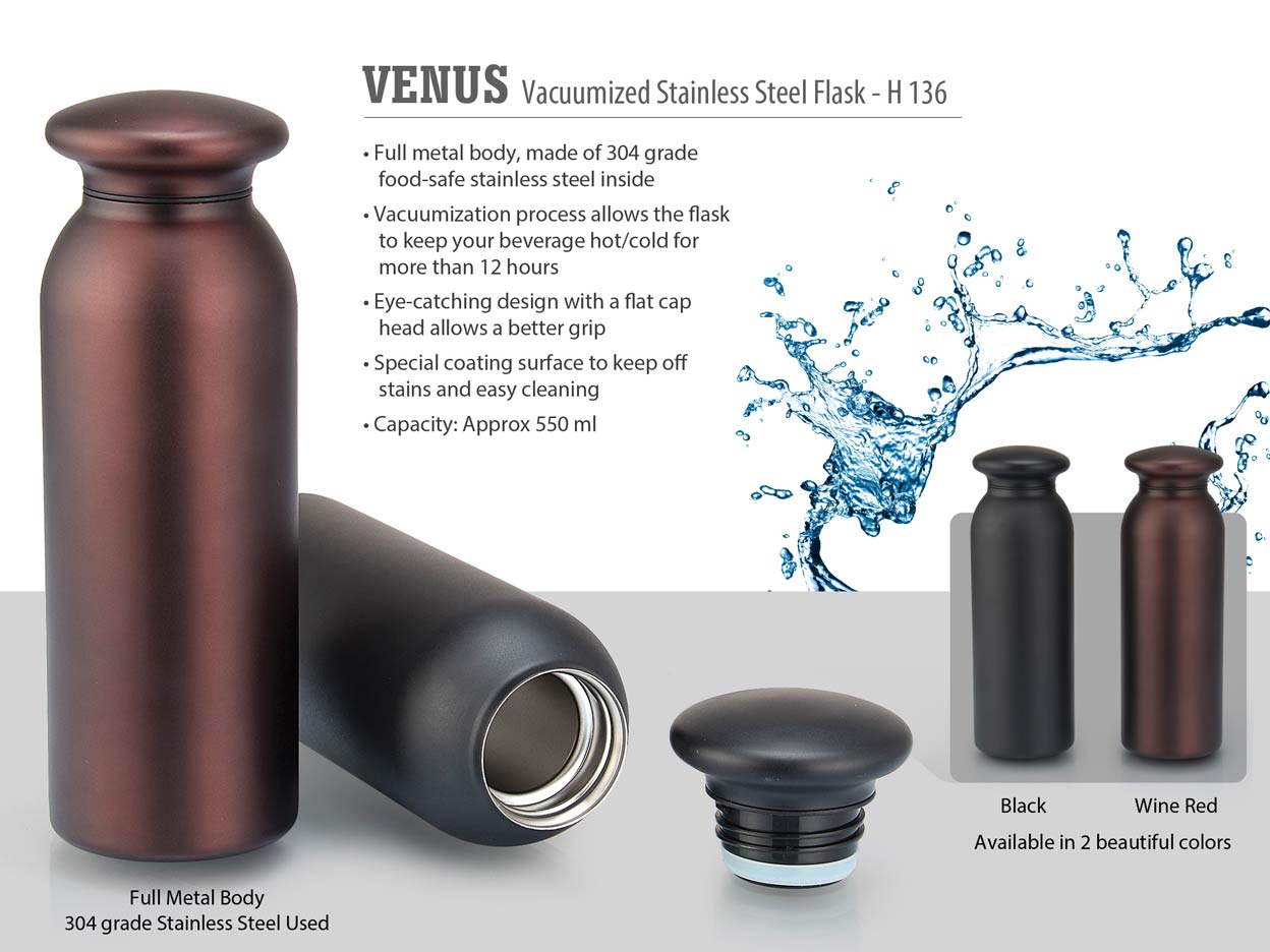 Venus Vacuumized Suite | Premium Stainless steel Flask