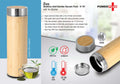 Zen Bamboo Infuser Suite | Tea Strainer Stainless steel Flask