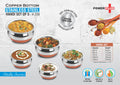Copper-Bottom Stainless steel Suite | 5-Pc Traditional Handi Set